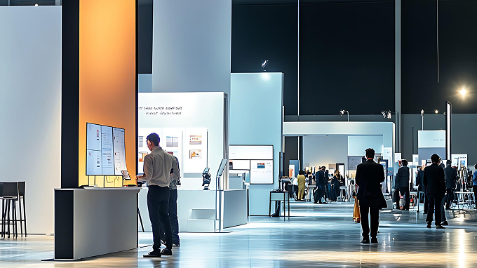 展示会ブースでの体験型コンテンツ