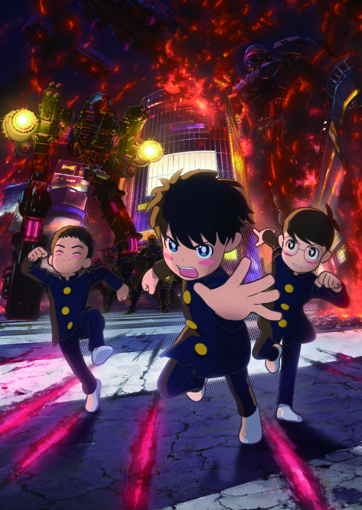 アニメーション作品『サンダー3』3DCG制作