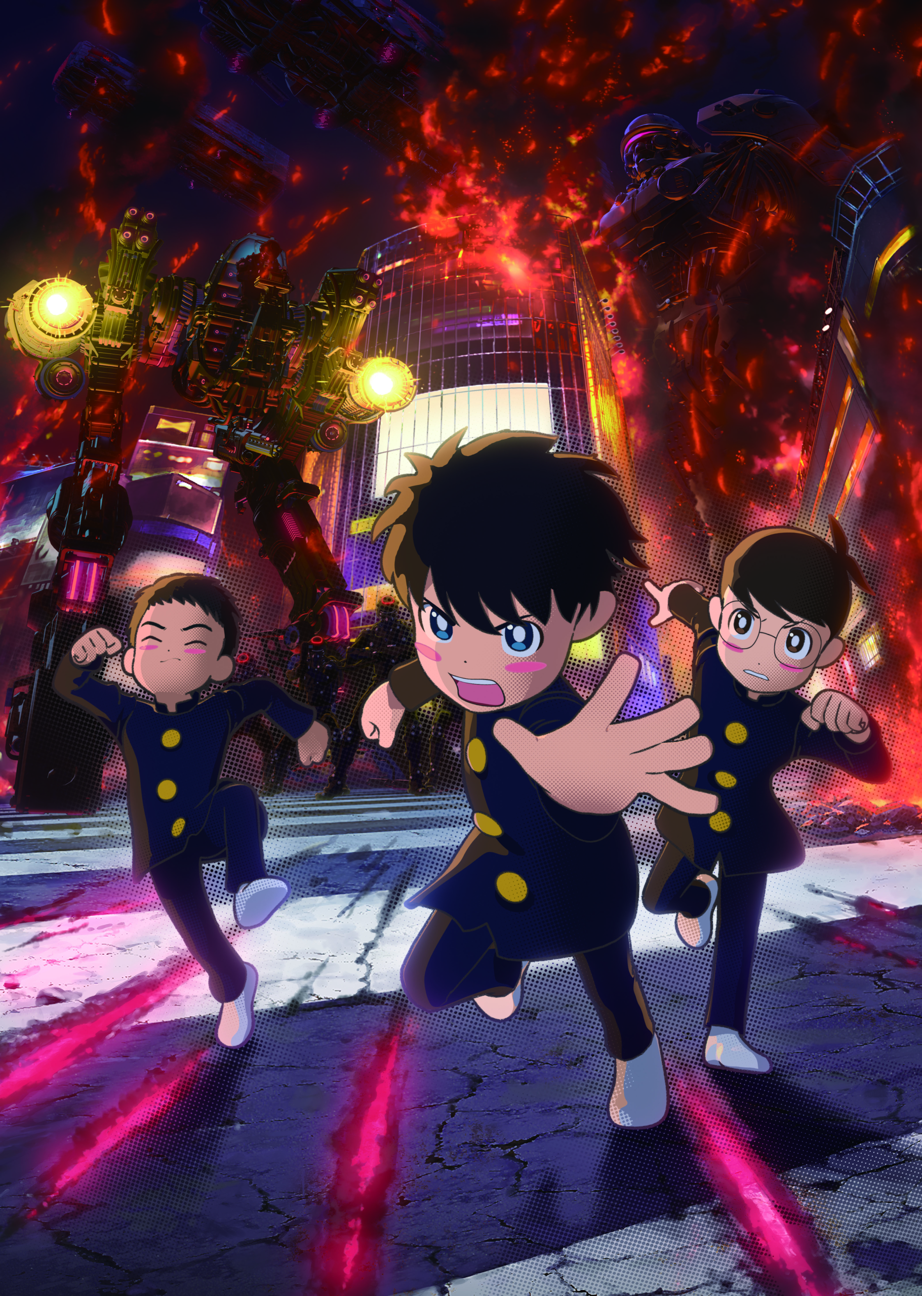 アニメーション作品『サンダー3』3DCG制作